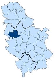 Slika Srbije sa okruzima